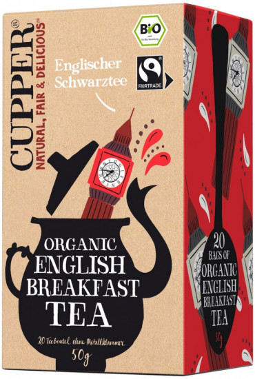 Органический чай черный «English Breakfast»
