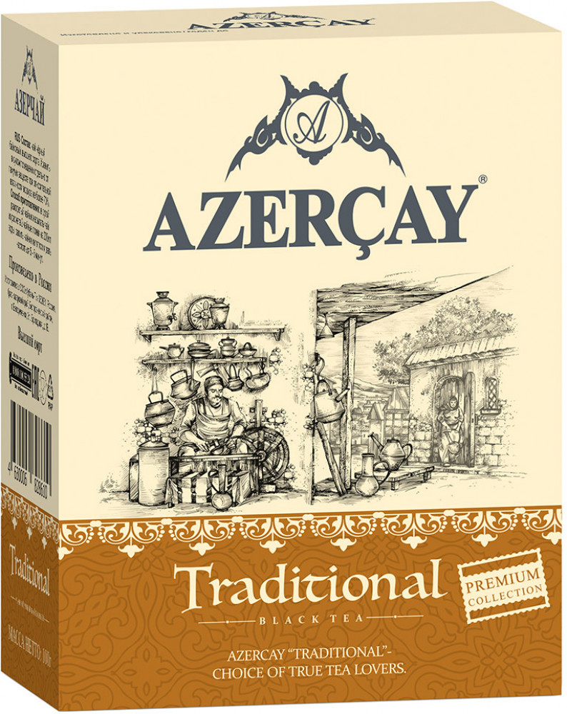 Чай черный байховый листовой «Traditional» | Premium collection | Азерчай