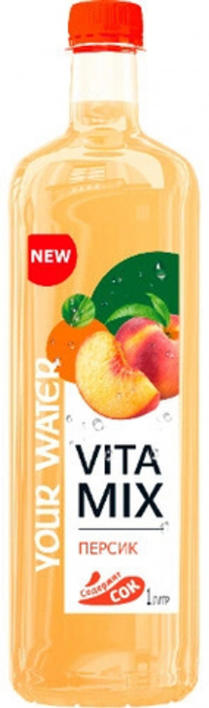 Напиток негазированный «Персик» | VitaMix | Your Water