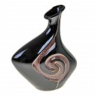 Ваза форма «Мелодия 2», цвет черный