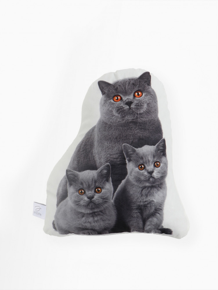 Подушка декоративная «Cat family» | Этель