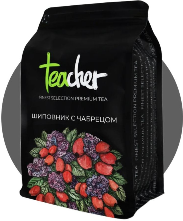 Чай травяной листовой «Шиповник с чабрецом» | Teacher