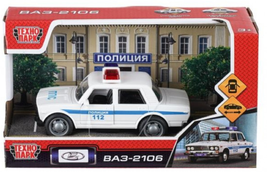 Машина «Lada 2106. Полиция»