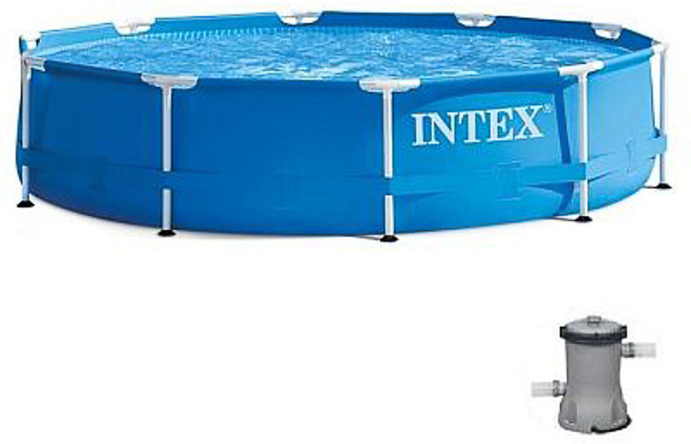 Бассейн каркасный «Metal Frame» | Intex