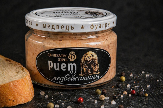 Риет из мяса медведя