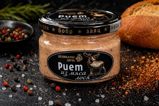 Риет из мяса лося