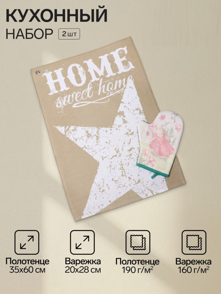 Набор кухонный «Home» | Этель