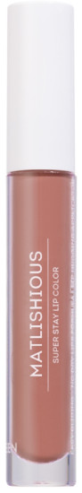 Жидкая помада-блеск «Matlishious Super Stay Lip Color Nude», тон 54 Темно-бежевый