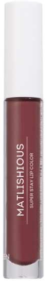 Жидкая помада-блеск «Matlishious Super Stay Lip Color Nude», тон 56 Бургунди