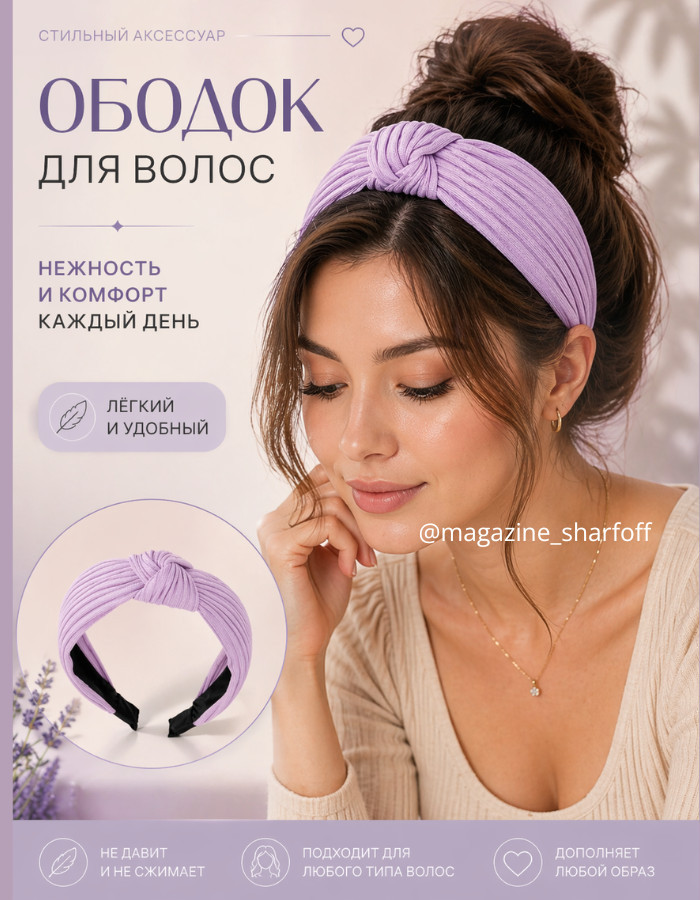 Ободок для волос