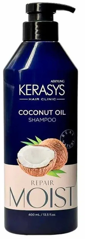 Шампунь с кокосовым маслом увлажняющий «Coconut Oil Repair Moist» | Real Nature | Kerasys