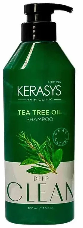 Шампунь с маслом чайного дерева очищающий «Tea Tree Oil Deep Clean» | Real Nature | Kerasys