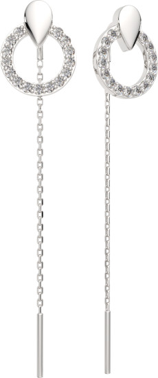 Серьги из серебра