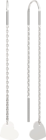 Серьги из серебра | Lucente Silver