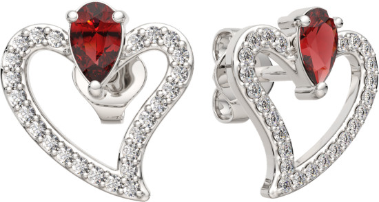 Серьги из серебра