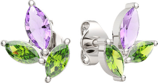 Серьги из серебра