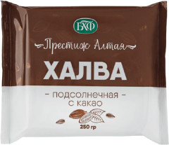 Халва подсолнечная с какао «Престиж Алтая»