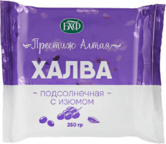 Халва подсолнечная с изюмом «Престиж Алтая»