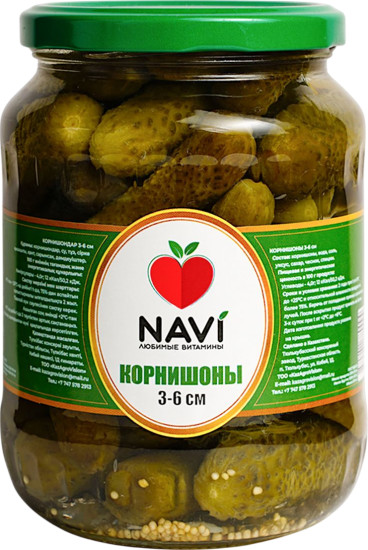 Корнишоны 3-6 см