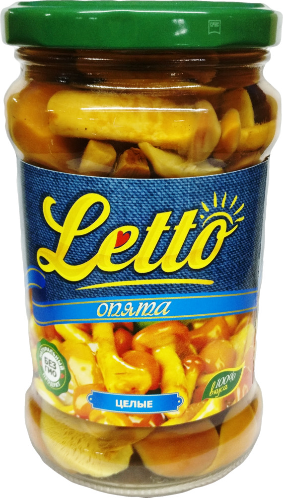 Грибы опята целые | Letto