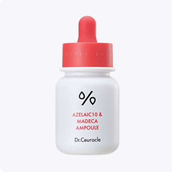 Ампула с 10% азелаиновой кислоты для проблемной кожи Azelaic 10 Madeca Ampoule