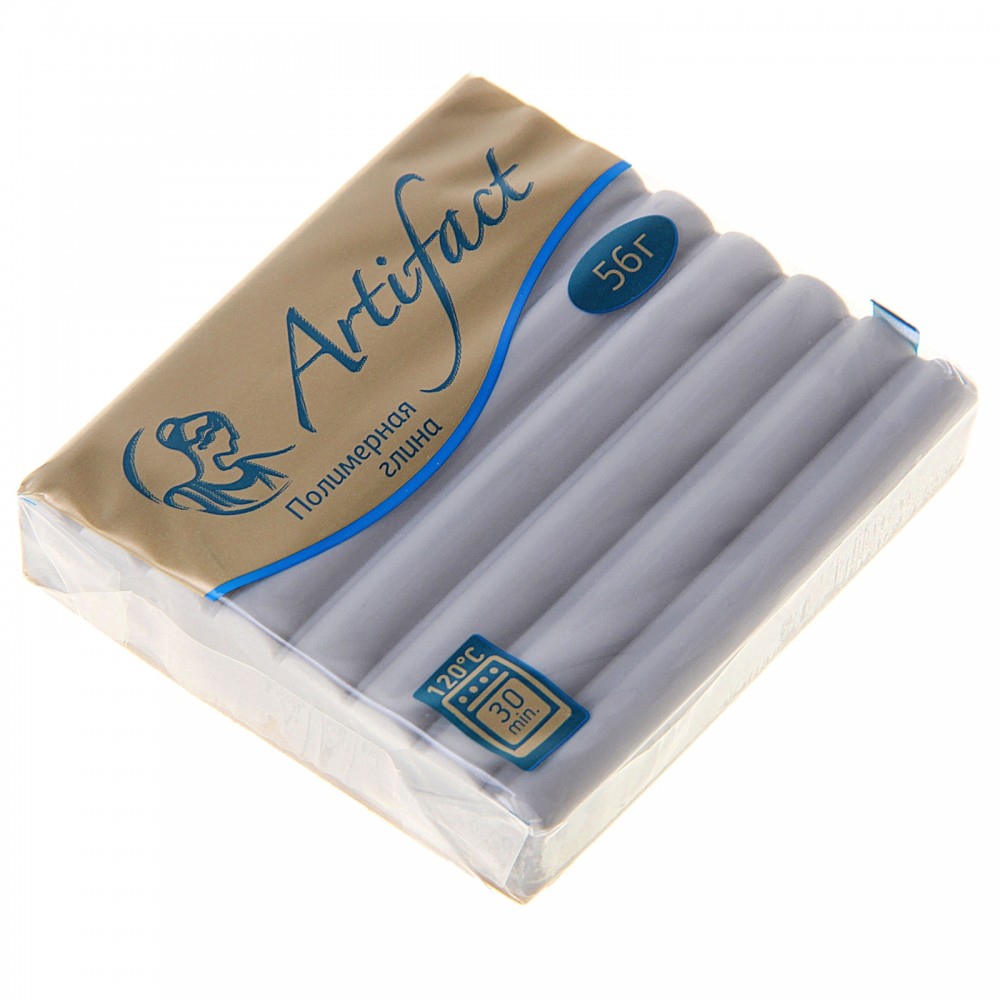 Полимерная глина (классический Французский серый, новая формула), 56 гр. | Пластика | Artifact