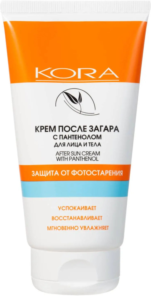 Крем после загара для лица и тела с пантенолом | KORA