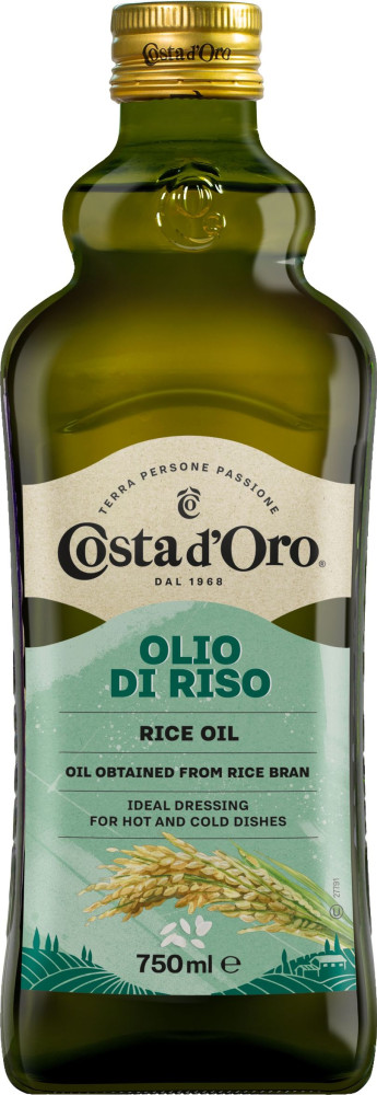 Масло из рисовых отрубей «Olio di riso» | Costa d'Oro