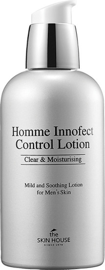 Лосьон для мужской кожи лица увлажняющий и матирующий «Homme Innofect Control Lotion»