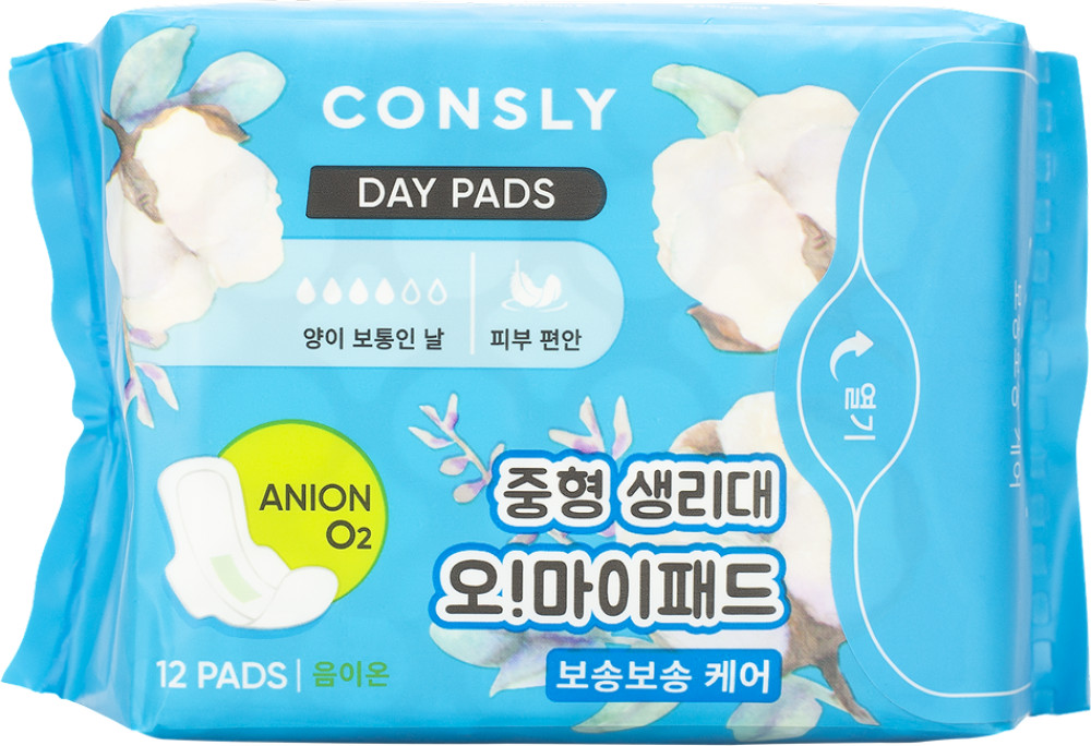 Прокладки женские гигиенические дневные «Day Pads» | Oh! My Pads | Consly