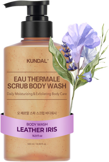 Гель-скраб для душа Eau ThermaLe Scrub Body Wash Leather Iris