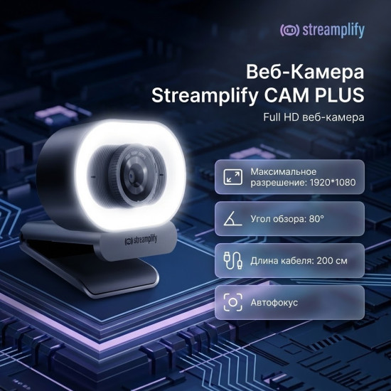 Веб-камера CAM PLUS
