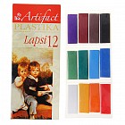 Полимерная глина «Lapsi» 12 цветов, 240 гр.