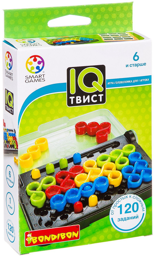 Игра логическая «IQ-Твист» | Smart games | Bondibon
