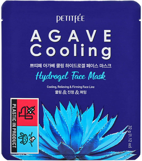 Маска для лица гидрогелевая с охлаждающим эффектом «Agave Cooling Hydrogel Face Mask»