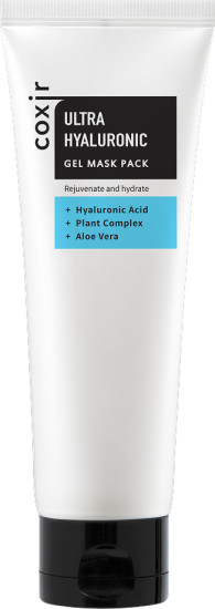 Гель-маска для лица ночная увлажняющая с гиалуроновой кислотой «Ultra Hyaluronic Gel Mask Pack»