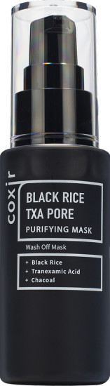 Маска для глубокого очищения пор с экстрактом черного риса «Black Rice TXA Pore Purifying Mask»