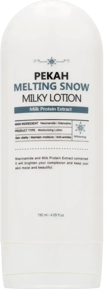 Лосьон для лица омолаживающий с молочными протеинами «Melting Snow Milky Lotion» | Pekah