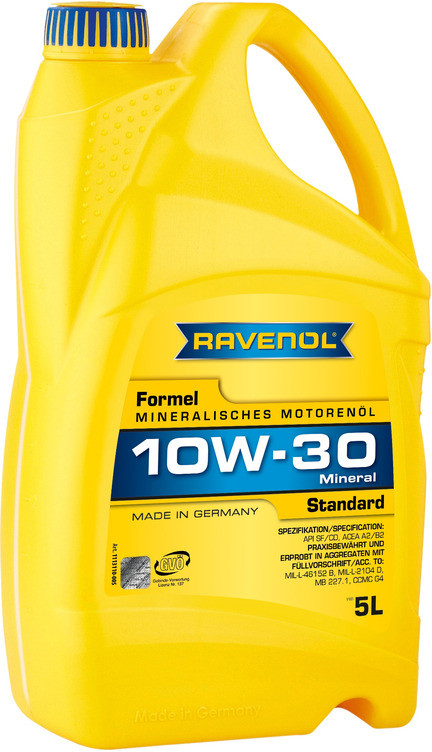Моторное масло RAVENOL Formel Standard 10W-30 | Ravenol