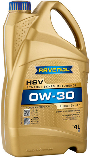 Моторное масло RAVENOL HSV 0W-30
