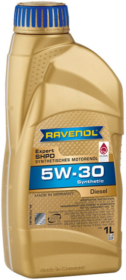 Моторное масло RAVENOL Expert SHPD 5W-30