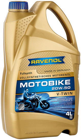Моторное масло RAVENOL Motobike V-Twin 20W-50 Fullsynth