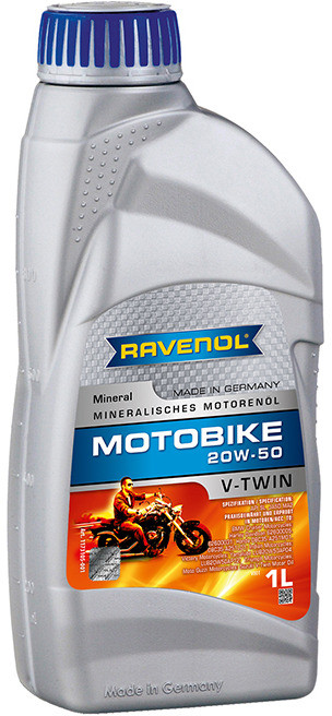Моторное масло RAVENOL Motobike V-Twin 20W-50 Mineral | Ravenol