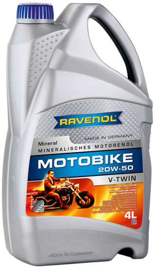 Моторное масло RAVENOL Motobike V-Twin 20W-50 Mineral