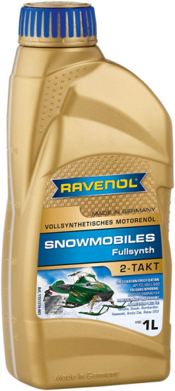 Масло для 2T снегоходов RAVENOL Snowmobiles Fullsynth 2-Takt