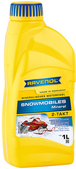 Масло для 2T снегоходов RAVENOL Snowmobiles Mineral 2-Takt