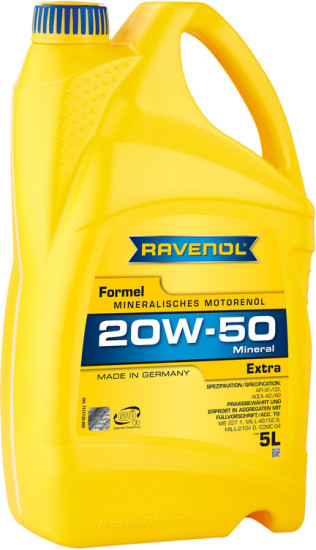 Моторное масло RAVENOL Formel Extra 20W-50 SF-CD