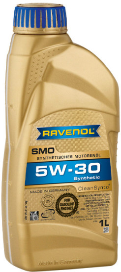 Моторное масло RAVENOL SMO 5W-30