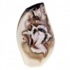 Ваза форма «Каприз» Колокольчик, белая