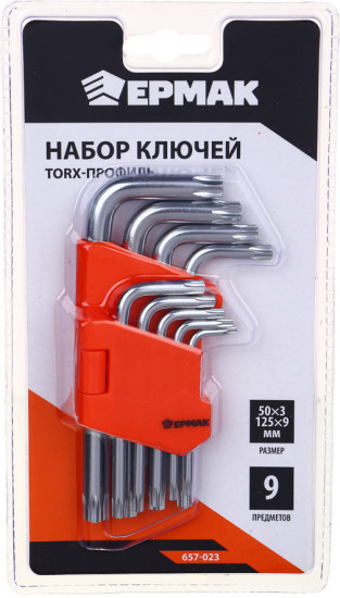 Набор ключей TORX-профиль
